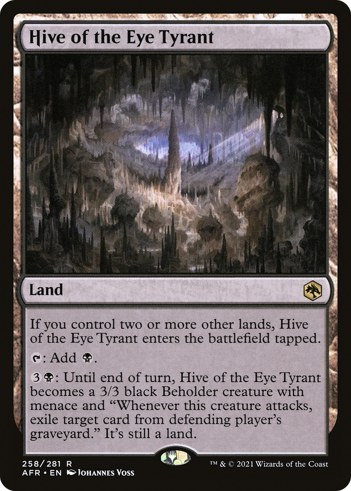 Hive of the Eye Tyrant (AFR-258) - Adventures in the Forgotten Realms