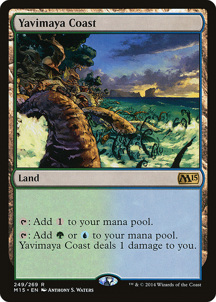 Yavimaya Coast (M15-249) - Magic 2015