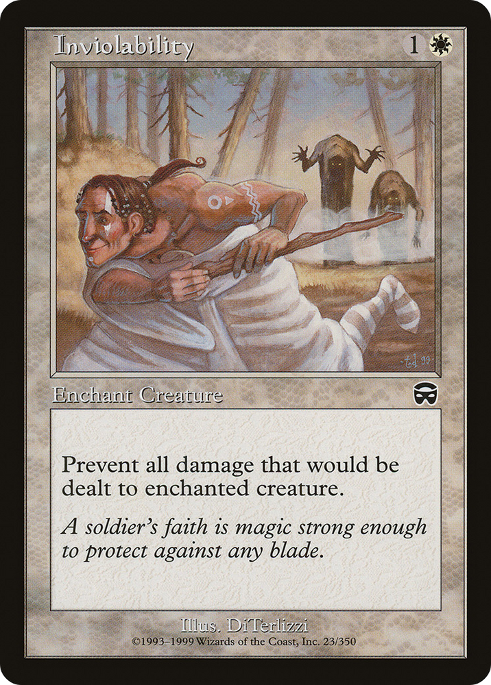 Inviolability (MMQ-023) - Mercadian Masques Foil