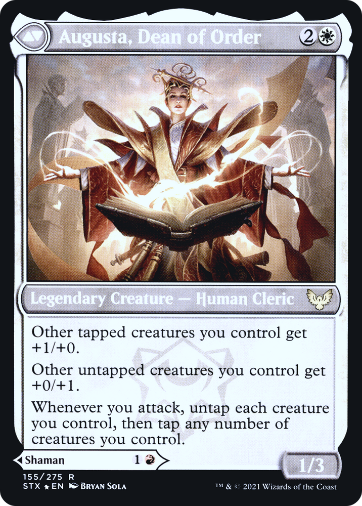 Plargg, Dean of Chaos (PRE-155) - Strixhaven: School of Mages Promos Foil