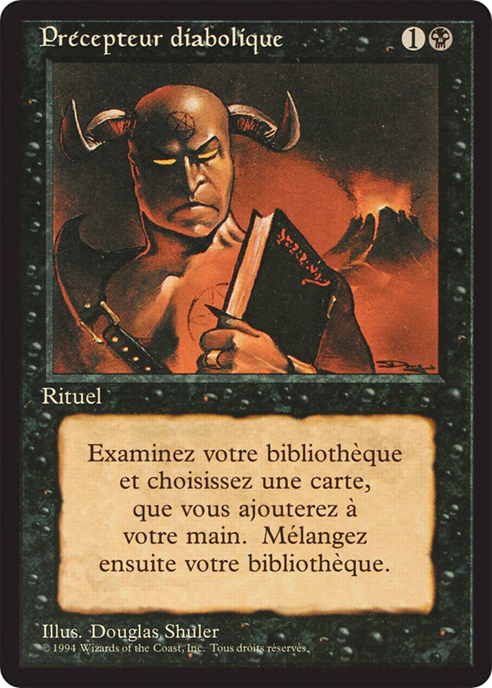Demonic Tutor (FBB-105) - Foreign Black Border