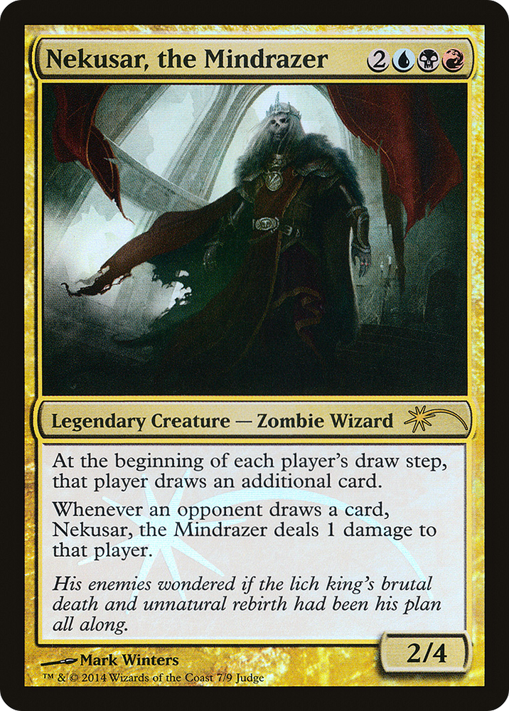 Nekusar, the Mindrazer (JDG-007) - Judge Gift Cards 2014 Foil