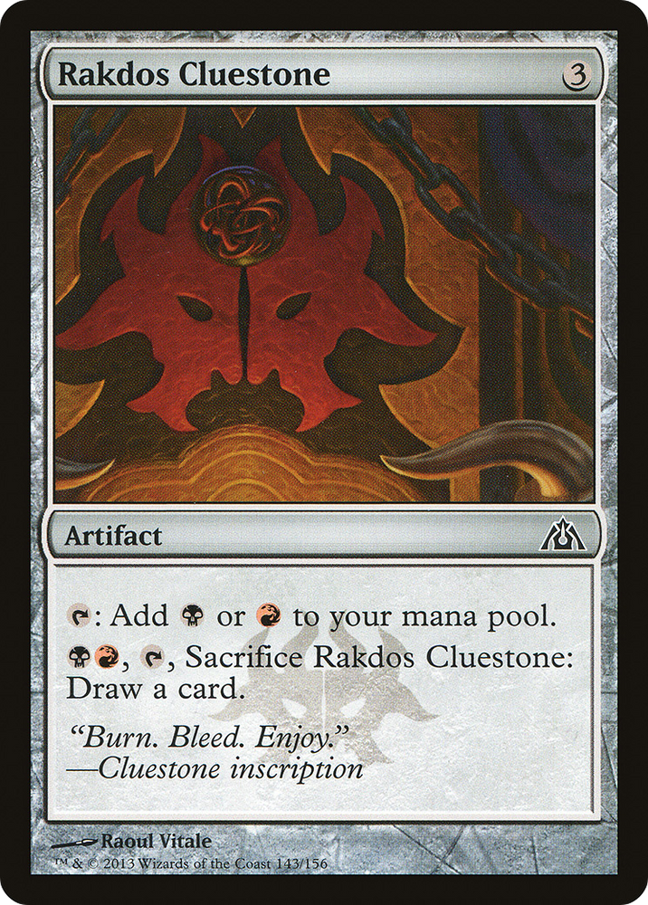 Rakdos Cluestone (DGM-143) - Dragon's Maze