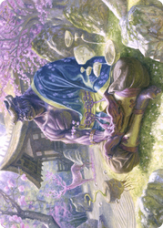 Kosei, Penitent Warlord // Kosei, Penitent Warlord (ANEO-008) - Neon Dynasty Art Series (Borderless) Foil