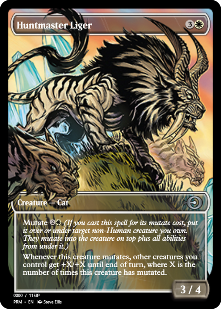 Huntmaster Liger (PRM-81009) - Magic Online Promos