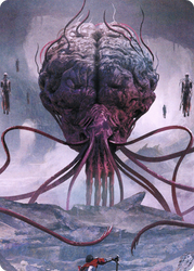 Elder Brain // Elder Brain (ACLB-013) - Battle for Baldur's Gate Art Series (Borderless) Foil