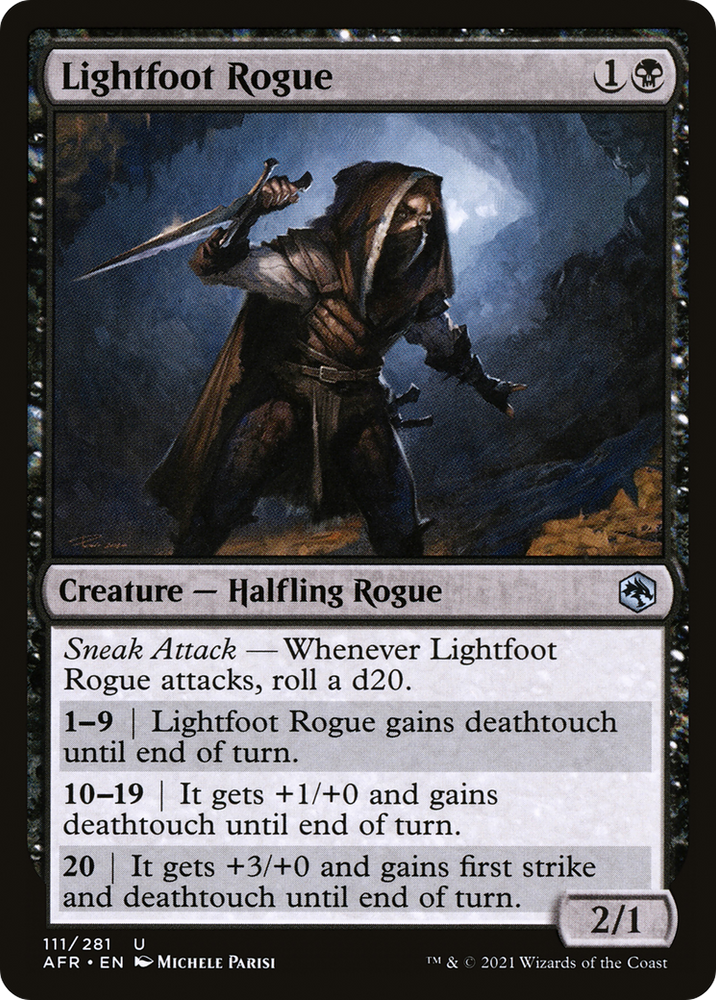 Lightfoot Rogue (AFR-111) - Adventures in the Forgotten Realms