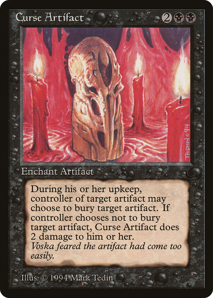 Curse Artifact (DRK-043) - The Dark