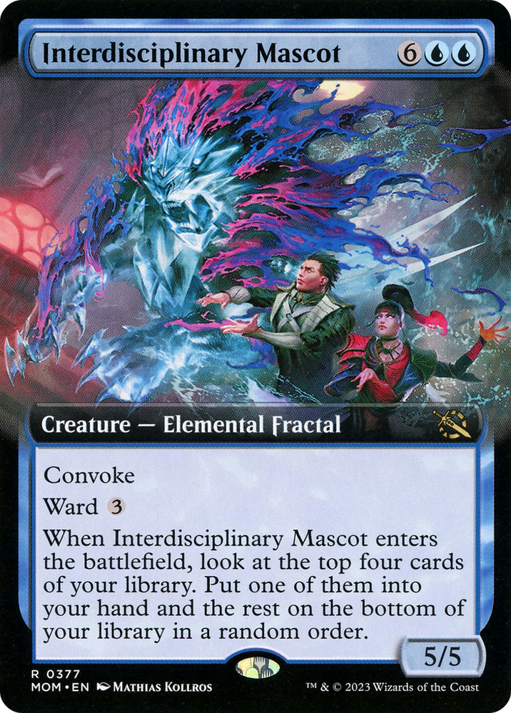 Interdisciplinary Mascot (Extended Art) (MOM-377) - March of the Machine: (Extended Art)