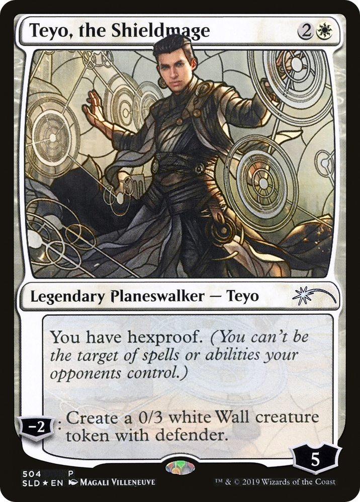 Teyo, the Shieldmage (Stained Glass) (SLD-504) - Secret Lair Drop Foil