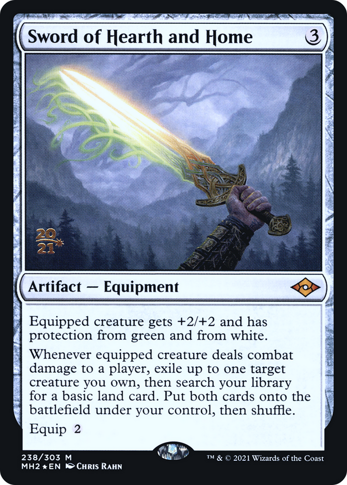 Sword of Hearth and Home (PRE-238S) - Modern Horizons 2 Promos Foil