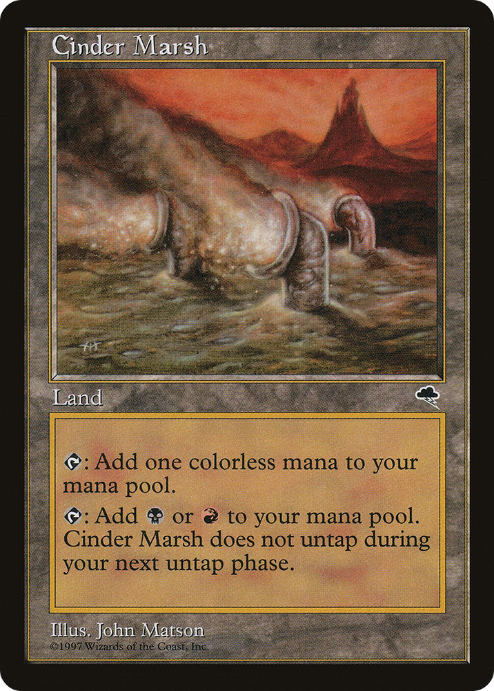 Cinder Marsh (TMP-317) - Tempest