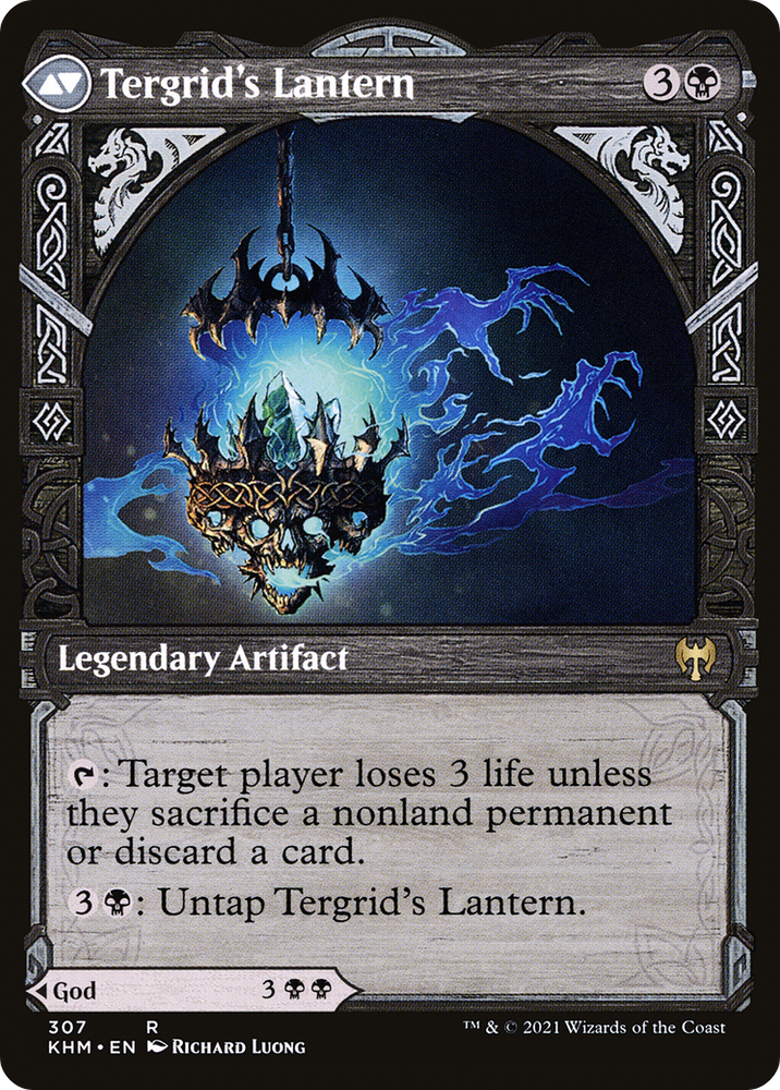 Tergrid, God of Fright (Showcase) (KHM-307) - Kaldheim: (Showcase) Foil