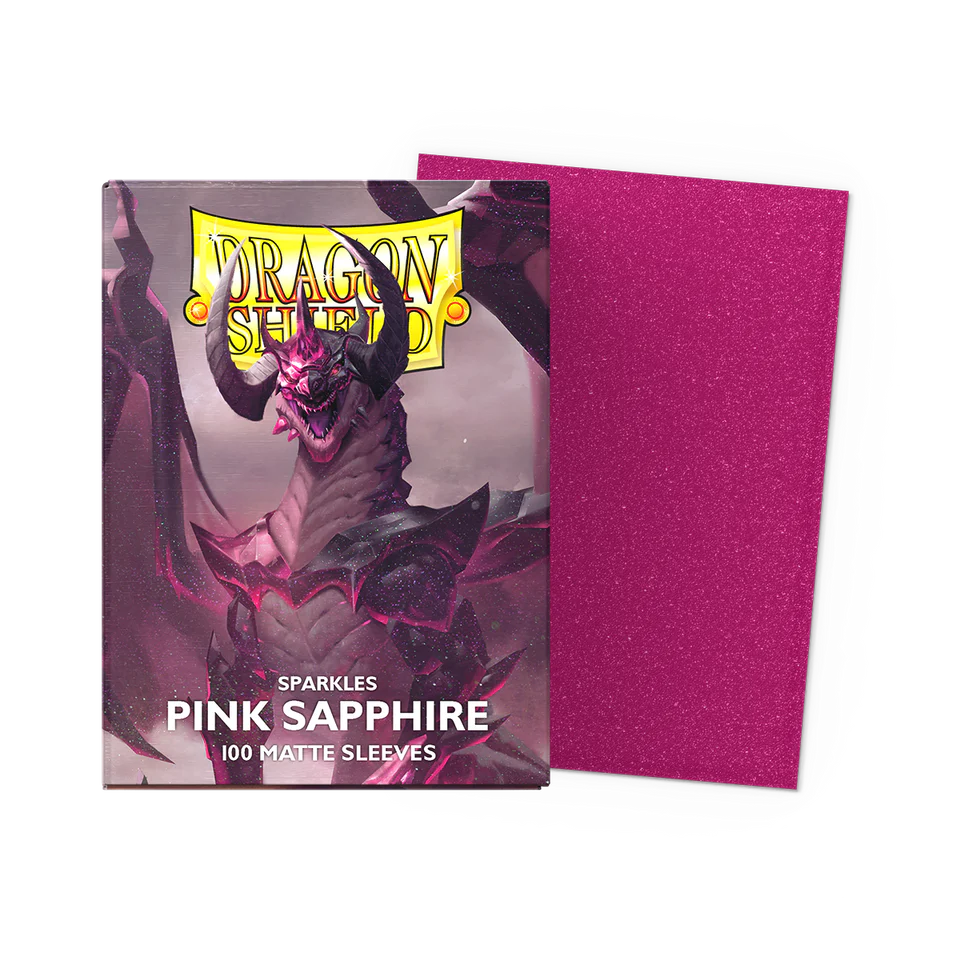 Dragon Shield: Pink Sapphire Matte Sleeves