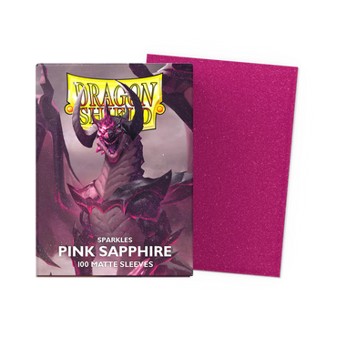 Dragon Shield: Pink Sapphire Matte Sleeves