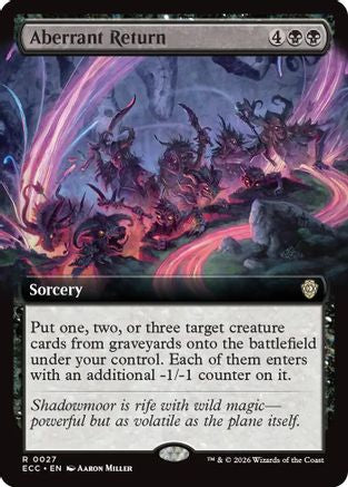 Aberrant Return Magic: The Gathering trading card