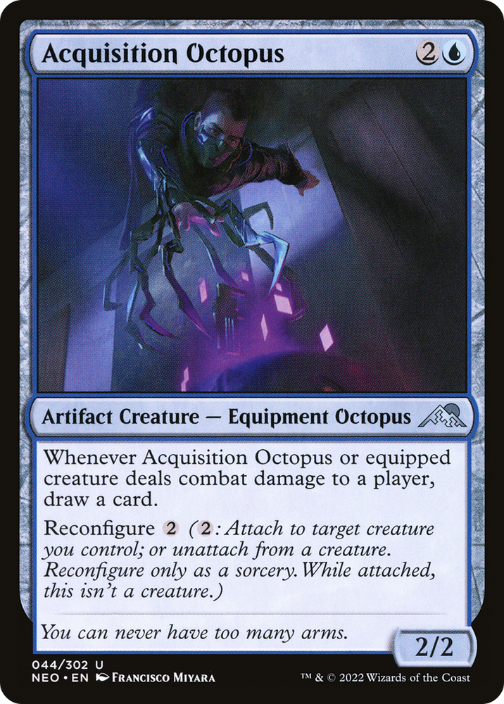 Acquisition Octopus Magic: The Gathering trading card