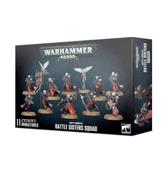 Warhammer 40,000 Adepta Sororitas Battle Sisters Squad (11 Citadel Miniatures)