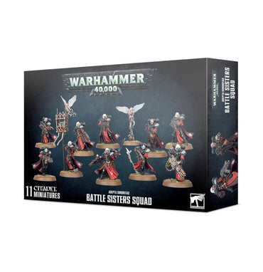 Warhammer 40,000 Adepta Sororitas Battle Sisters Squad (11 Citadel Miniatures)