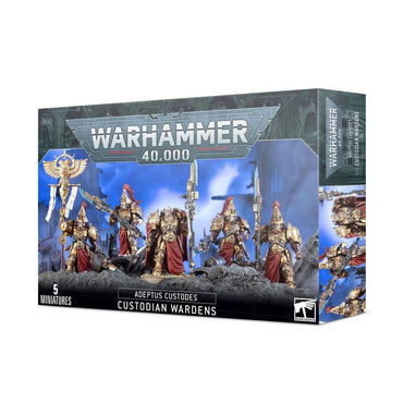 Warhammer 40,000 Adeptus Custodes Custodian Wardens (5 Miniatures)