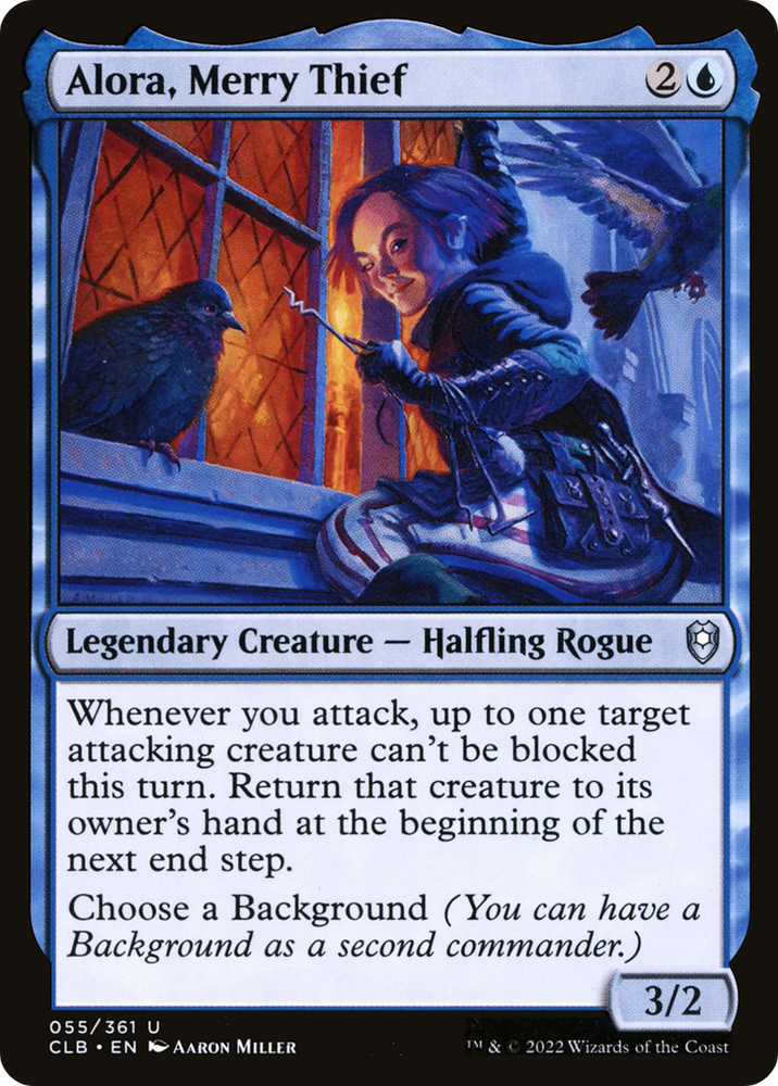 Alora, Merry Thief Magic: The Gathering trading card