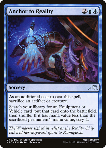 Anchor to Reality Magic: The Gathering trading card