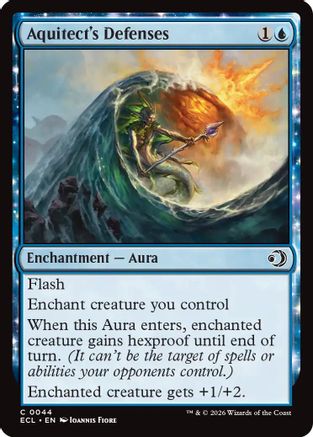 Aquitect's Defenses Magic: The Gathering trading card
