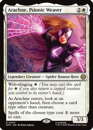 Arachne, Psionic Weaver Magic: The Gathering trading card