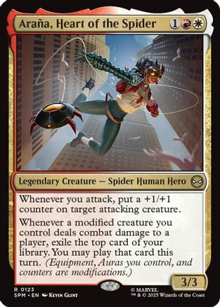 Arana, Heart of the Spider Magic: The Gathering trading card