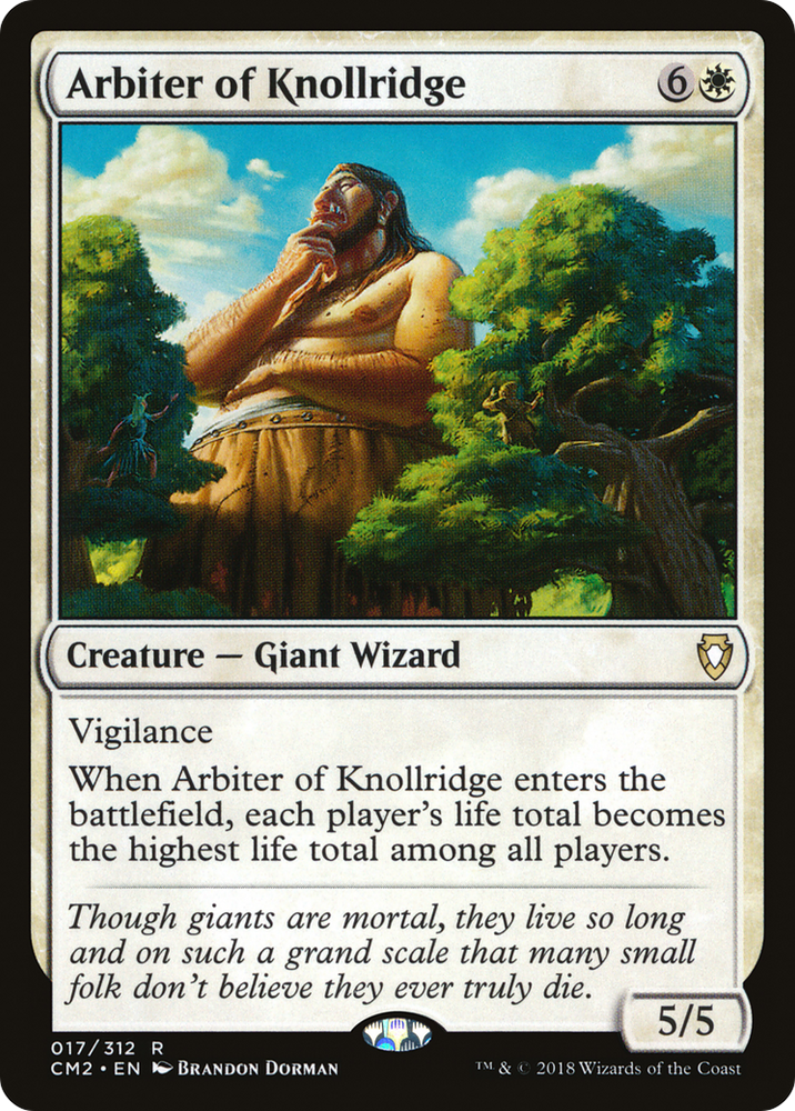 Arbiter of Knollridge Magic: The Gathering trading card