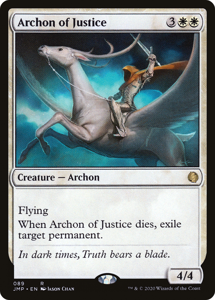 Archon of Justice Magic: The Gathering trading card