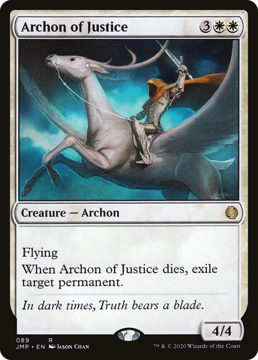 Archon of Justice Magic: The Gathering trading card