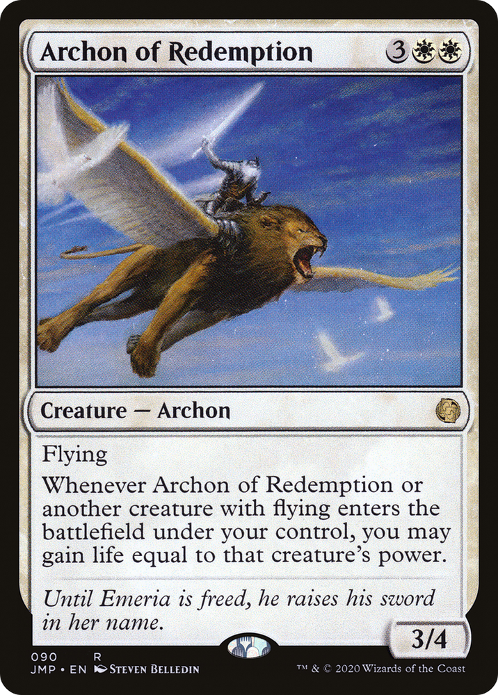 Archon of Redemption Magic: The Gathering trading card