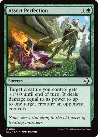 Assert Perfection Magic: The Gathering trading card