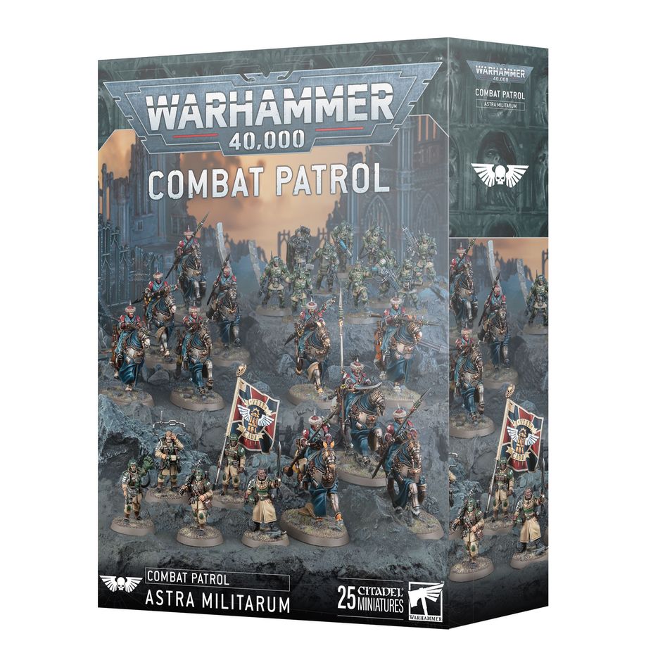 Warhammer 40,000 Combat Patrol Astra Militarum (25 Citadel Miniatures)