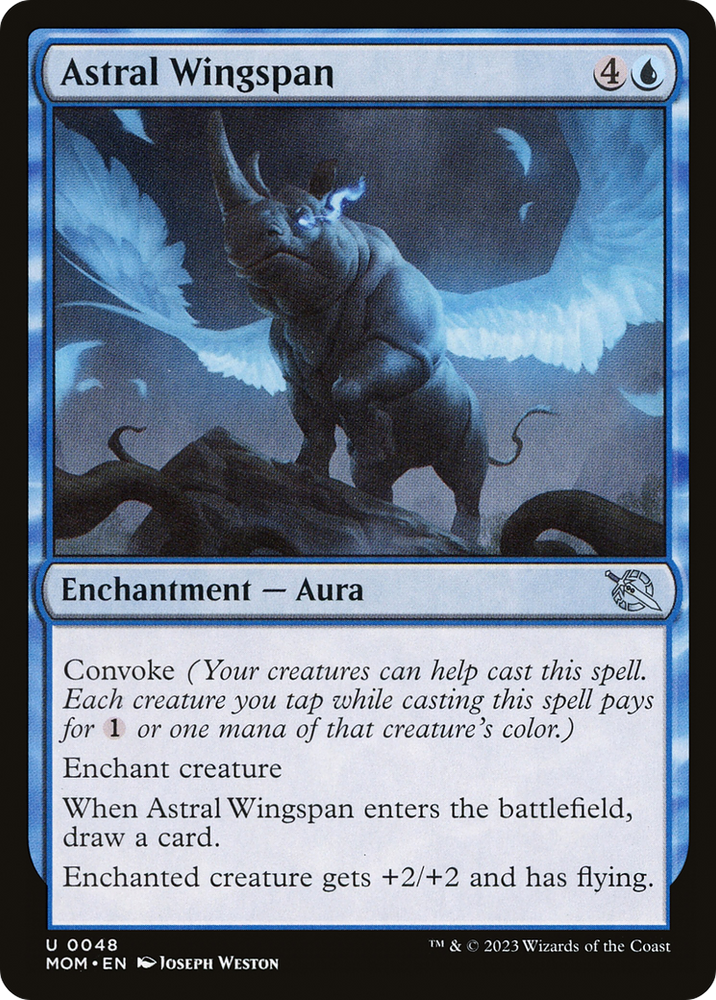 Astral Wingspan Magic: The Gathering trading card