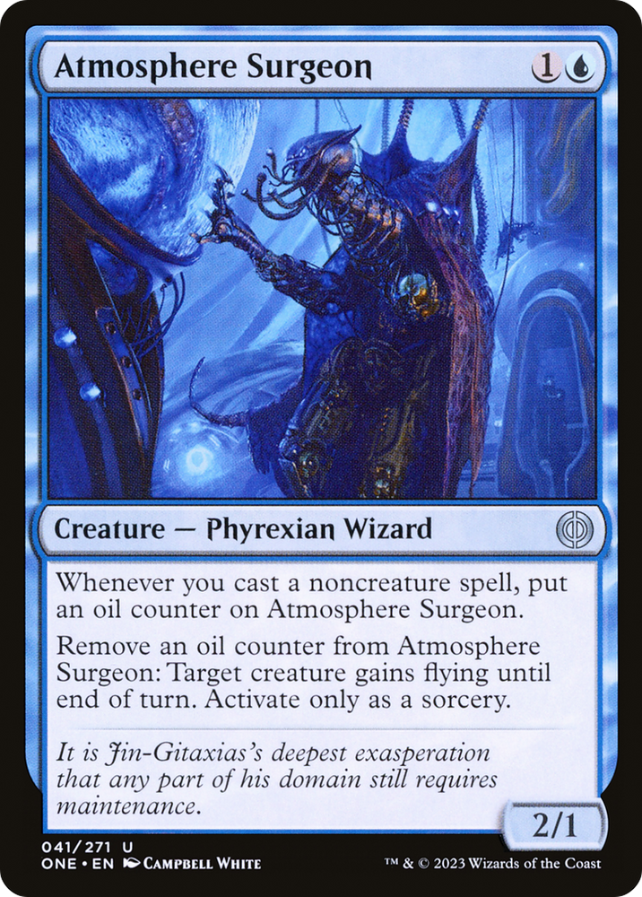 Atmosphere Surgeon Magic: The Gathering trading card