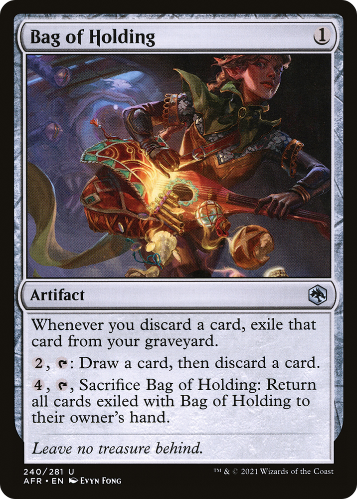 Bag of Holding Magic: The Gathering trading card