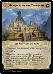 Barracks of the Thousand Magic: The Gathering trading card