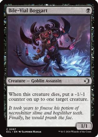 Bile-Vial Boggart Magic: The Gathering trading card