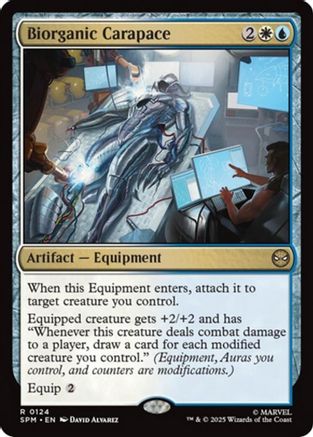 Biorganic Carapace Magic: The Gathering trading card