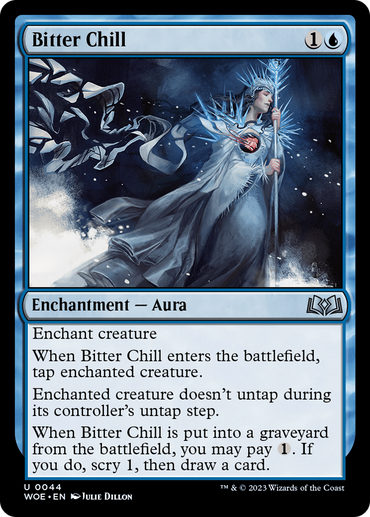 Bitter Chill Magic: The Gathering trading card