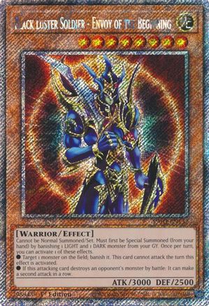 Black Luster Solder - Envoy of the Beginning Yu-Gi-Oh! trading card