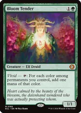 Bloom Tender Magic: The Gathering trading card