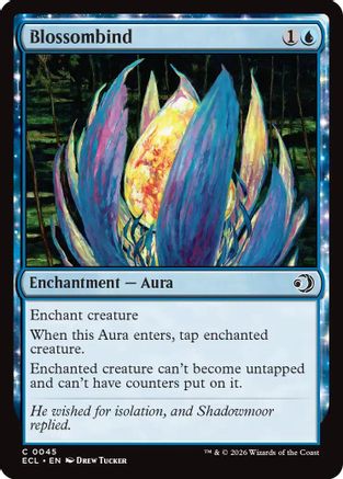 Blossombind Magic: The Gathering trading card
