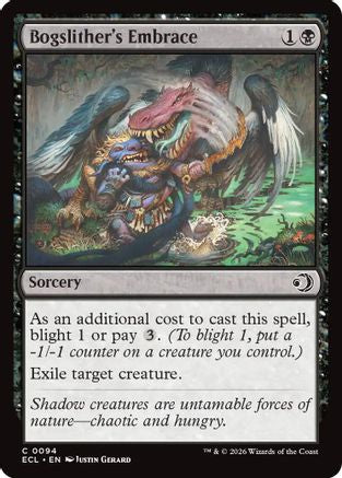 Bogslither's Embrace Magic: The Gathering trading card