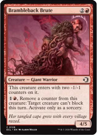 Brambleback Brute Magic: The Gathering trading card