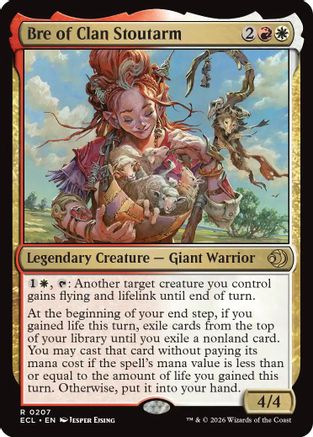 Bre of Clan Soutarm Magic: The Gathering trading card
