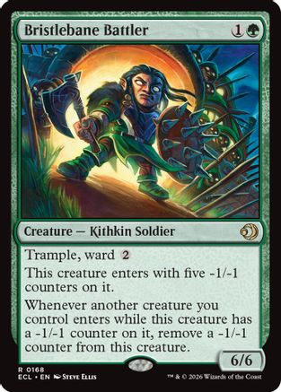 Bristlebane Battler Magic: The Gathering trading card
