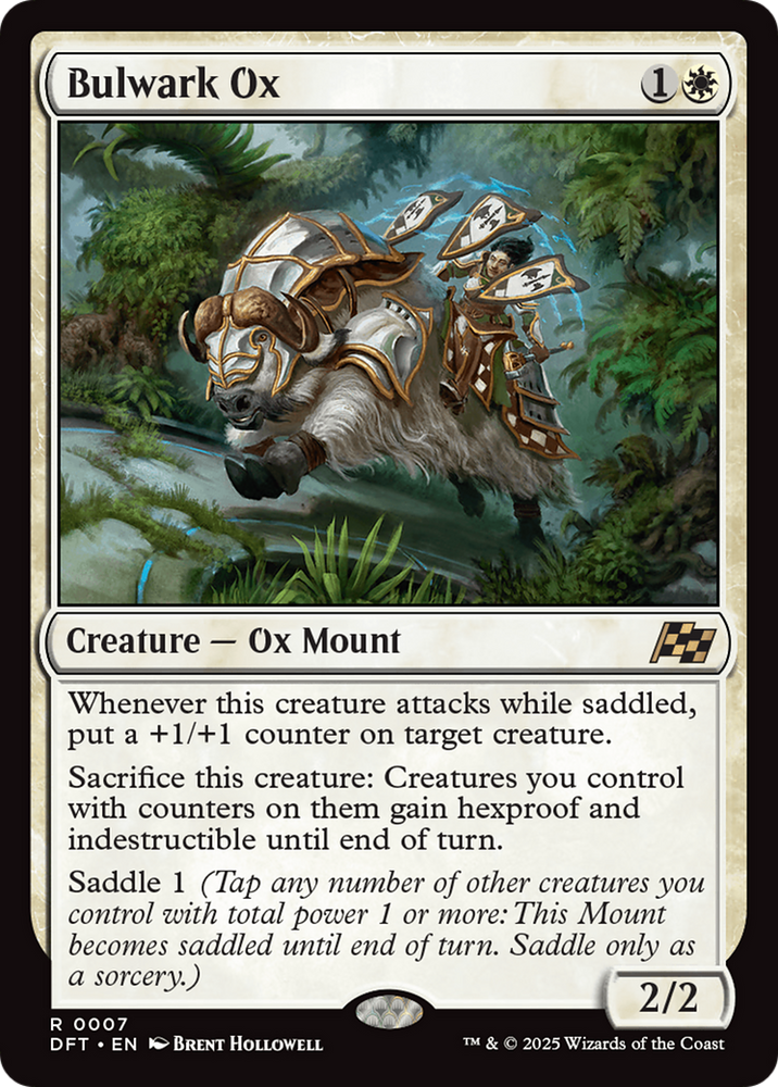 Bulwark Ox Magic: The Gathering trading card